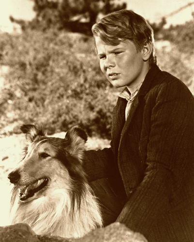 Lassie and Gary Gray