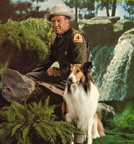 Robert Bray and Lassie