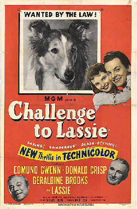 Challenge to Lassie poster