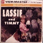 Lassie and Timmy View Master cover